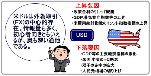 通貨の王様　米ドル